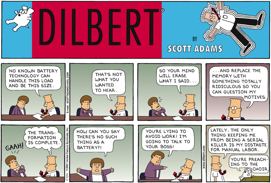 Dilbert Cartoon